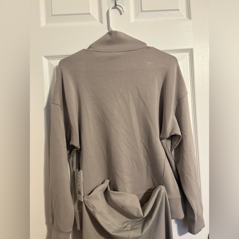 NWT RBX Gray Athleisure Active Workout Gy,m Pullover Sweater Legging Set - Picture 8 of 11